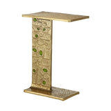 Beau Modern Monde Gold & Green C Table