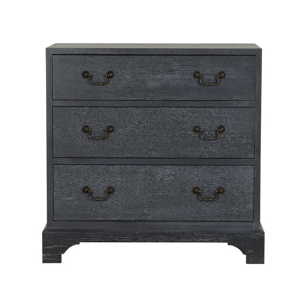 Beaufort Wood Made Chest-Chests-Chelsea House-Black-LOOMLAN