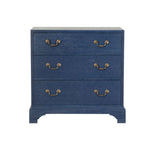 Beaufort Wood Made Chest-Chests-Chelsea House-Blue-LOOMLAN