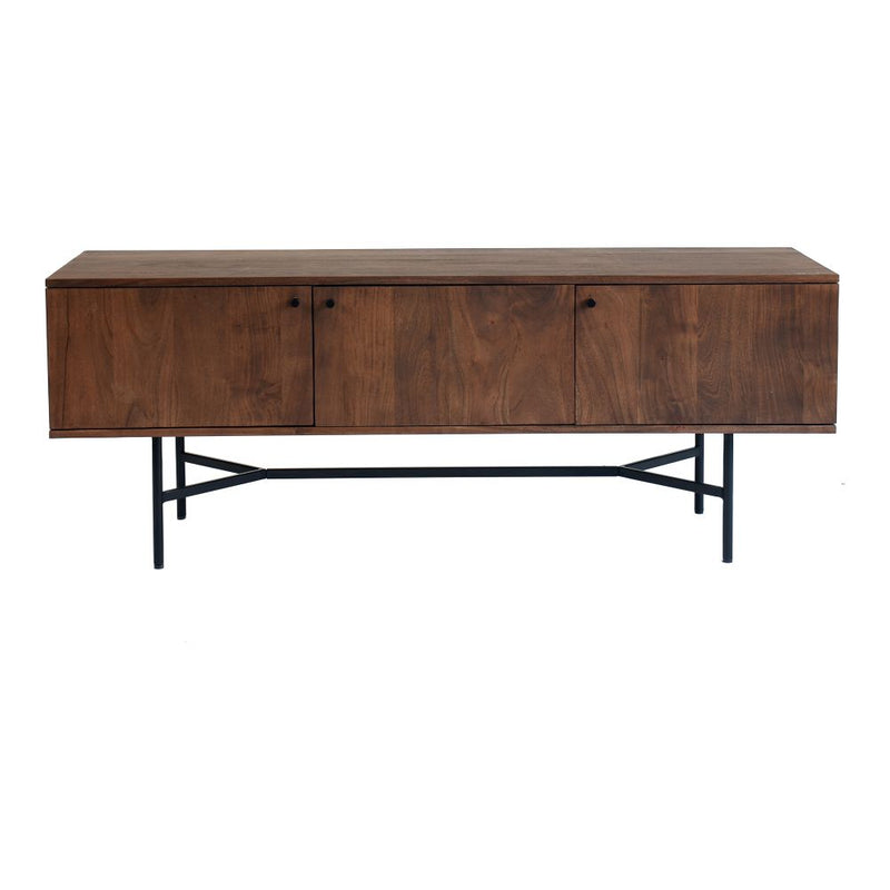 Beck Mid-Century Modern Wood Media Sideboard TV Stand-TV Stands & Media Centers-Moe's Home-LOOMLAN