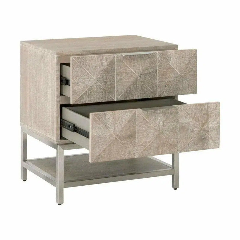 Bedroom Atlas 2-Drawer Nightstand