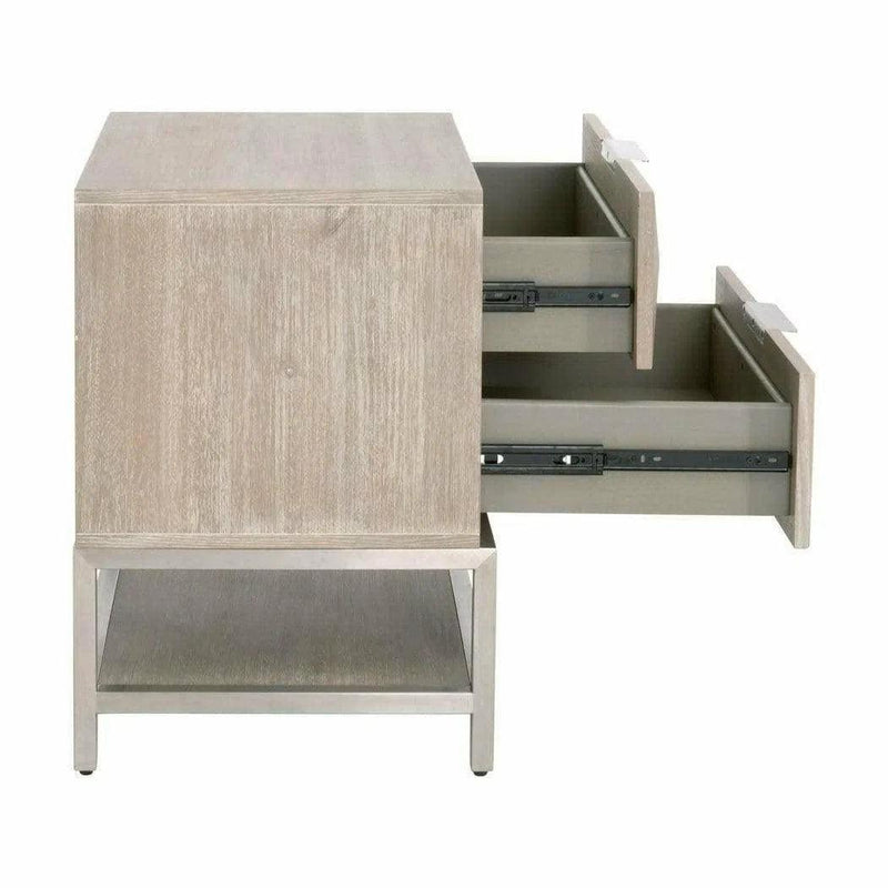 Bedroom Atlas 2-Drawer Nightstand