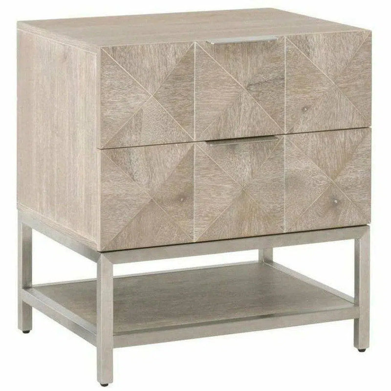 Bedroom Atlas 2-Drawer Nightstand