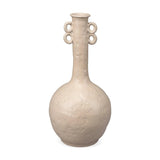 Beige Ceramic Babar Vase - Coastal Decor - Large Vases & Jars LOOMLAN By Jamie Young