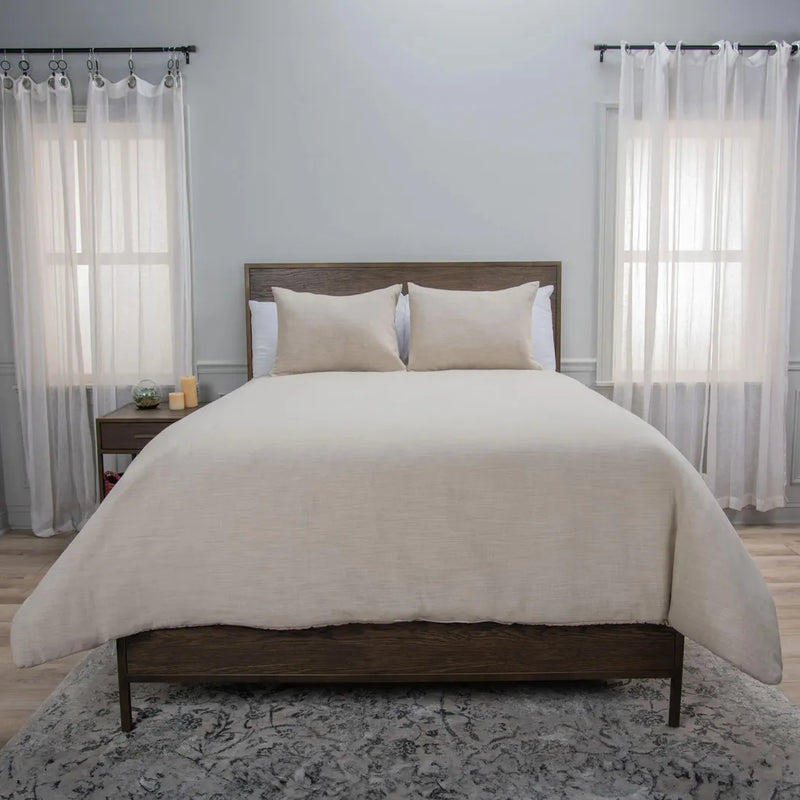 Beige er Duvet & Two Shams Blackberry Grove