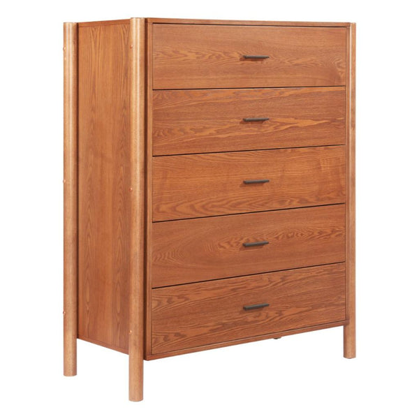 Beleza Five Drawers Wood Chest