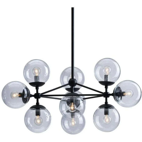 Belfast Ceiling Lamp Black - LOOMLAN - Zuo Modern - Pendants