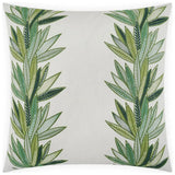 Belize Green Throw Pillow With Insert