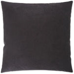 Bella Black Throw Pillow With Insert