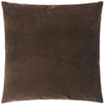 Bella Chocolate Brown Throw Pillow Insert