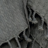 Bella Cotton Knit Throw Blanket