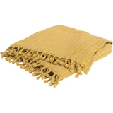 Bella Cotton Knit Throw Blanket