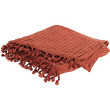 Bella Cotton Knit Throw Blanket