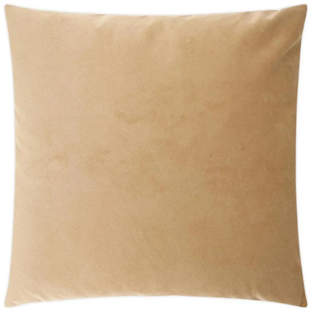 Bella Honey Brown Throw Pillow With Insert