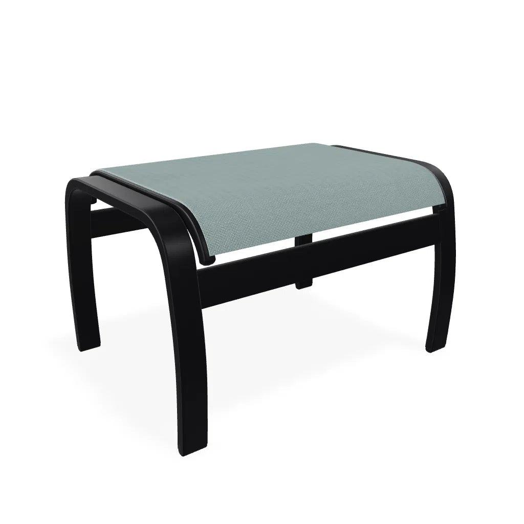 Belle Isle Aluminum Durable Sling Ottoman