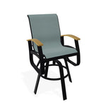 Belle Isle Bar Height Swivel Arm chair