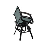 Belle Isle Bar Height Swivel Arm chair