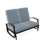 Belle Isle Cushion 2-Seat Glider MGP Arms