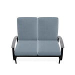 Belle Isle Cushion 2-Seat Glider Polymer Arms