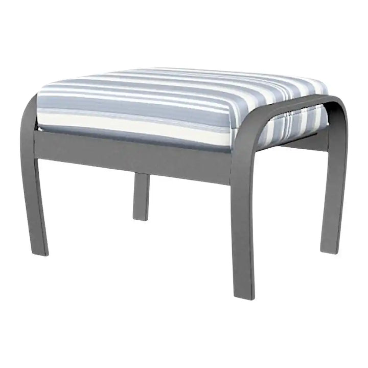 Belle Isle Durable & able Cushion Ottoman-Outdoor Ottomans-Telescope-LOOMLAN