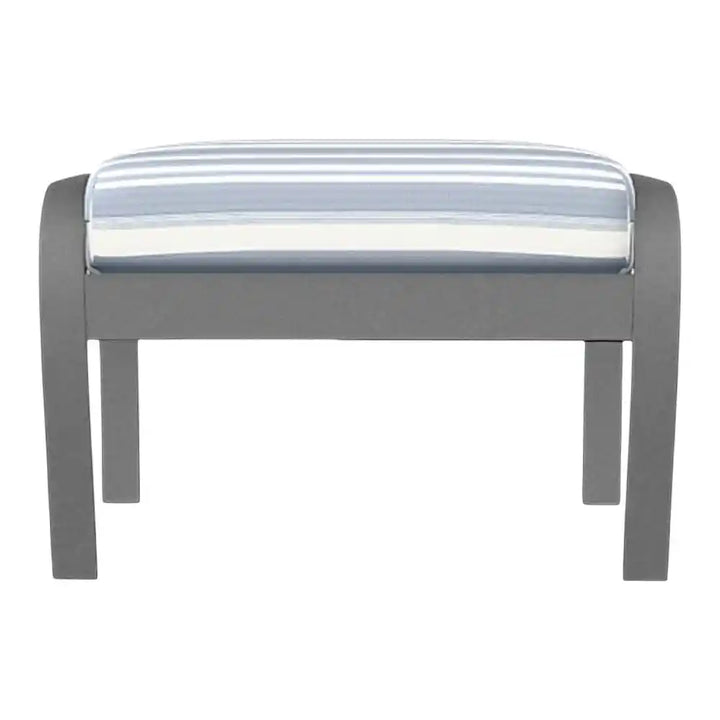 Belle Isle Durable & able Cushion Ottoman-Outdoor Ottomans-Telescope-LOOMLAN