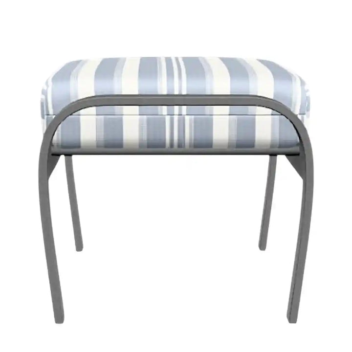 Belle Isle Durable & able Cushion Ottoman-Outdoor Ottomans-Telescope-LOOMLAN