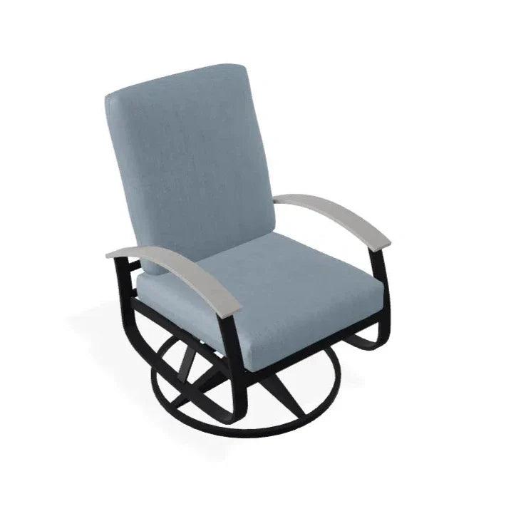 Belle Isle Cushion Swivel Rocker MGP Arms