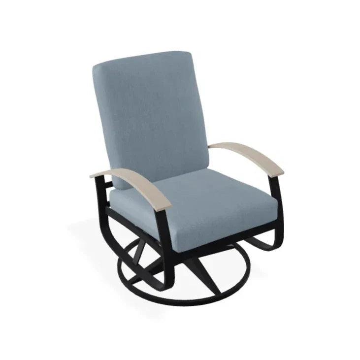 Belle Isle Cushion Swivel Rocker MGP Arms