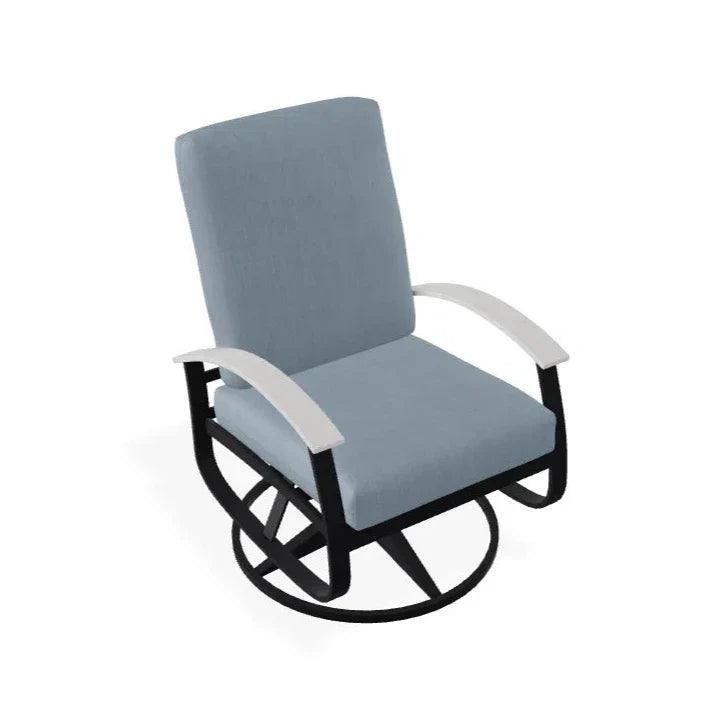 Belle Isle Cushion Swivel Rocker MGP Arms