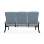 Belle Isle Cushion Three-Seat Sofa MGP Arms