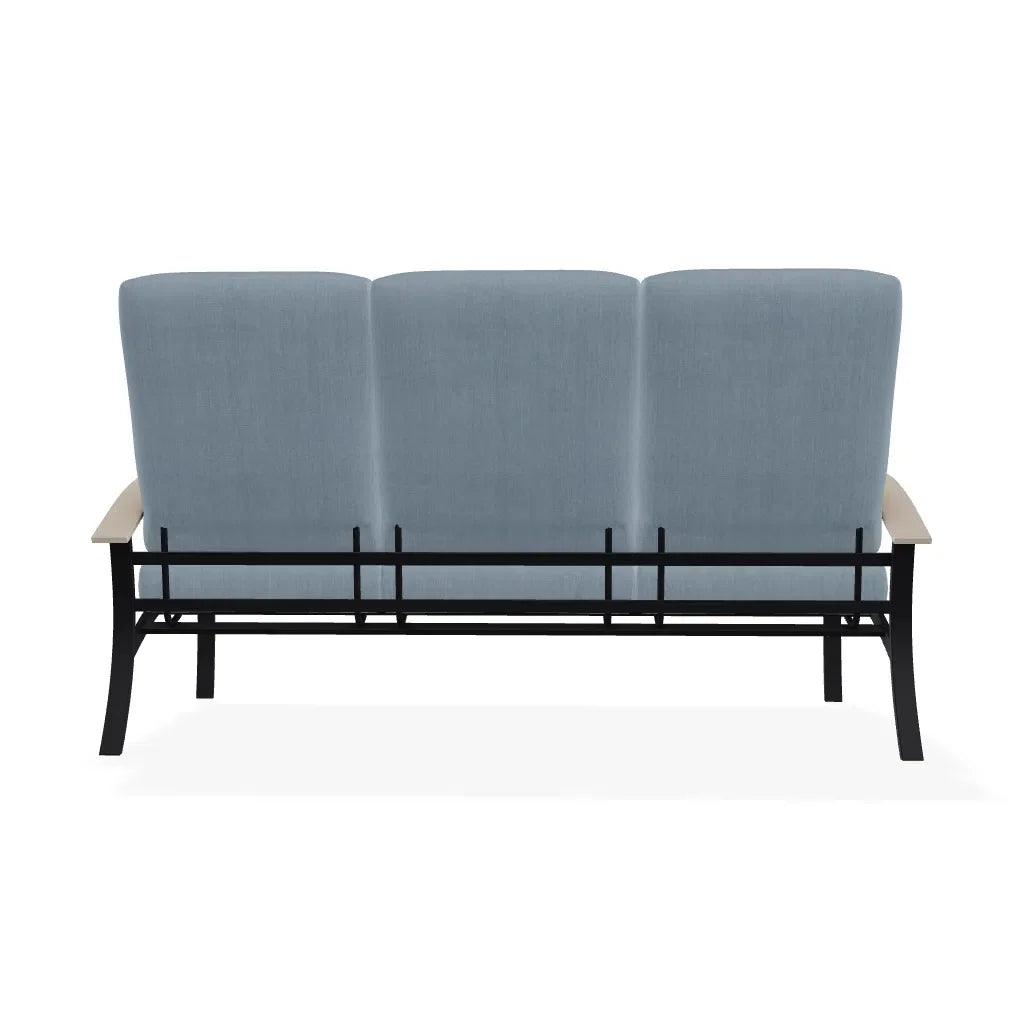 Belle Isle Cushion Three-Seat Sofa MGP Arms