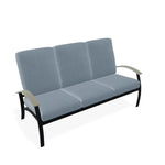 Belle Isle Cushion Three-Seat Sofa MGP Arms