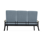 Belle Isle Cushion Three-Seat Sofa MGP Arms