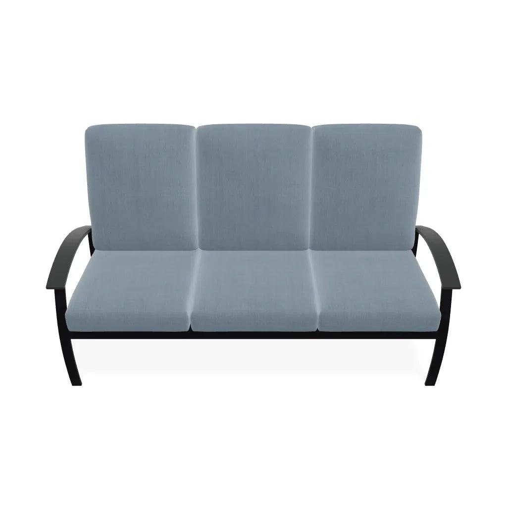 Belle Isle Cushion Three-Seat Sofa MGP Arms