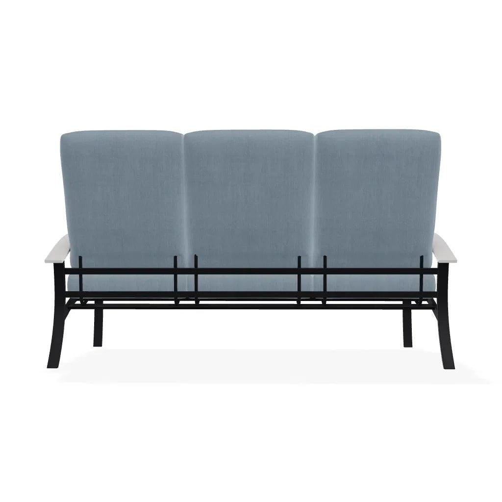 Belle Isle Cushion Three-Seat Sofa MGP Arms