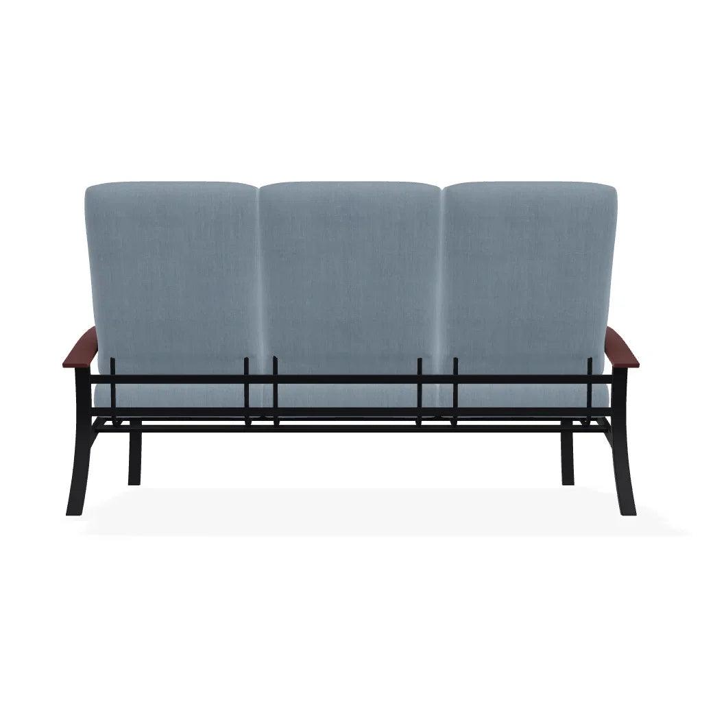 Belle Isle Cushion Three-Seat Sofa MGP Arms