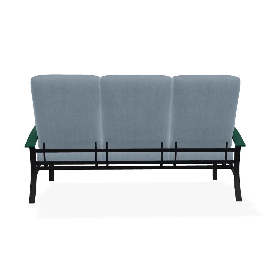 Belle Isle Cushion Three-Seat Sofa MGP Arms