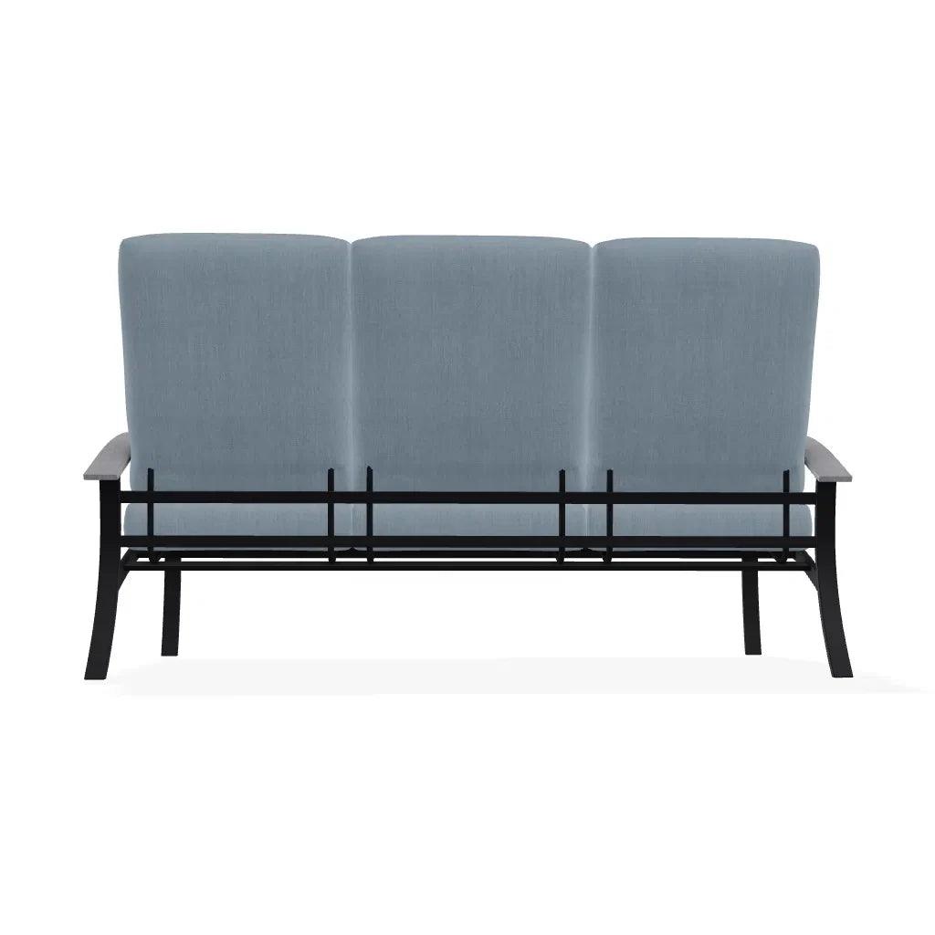 Belle Isle Cushion Three-Seat Sofa Polymer Arms