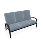 Belle Isle Cushion Three-Seat Sofa Polymer Arms