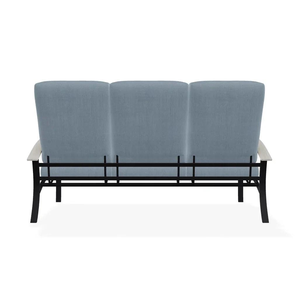 Belle Isle Cushion Three-Seat Sofa Polymer Arms