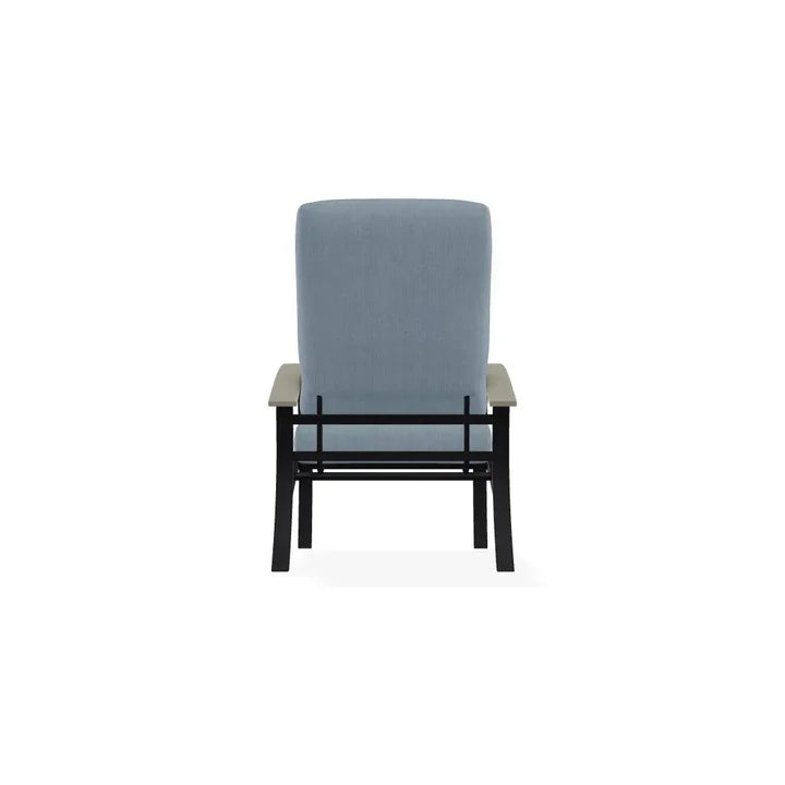 Belle Isle Cushion MGP Arm Chair-Outdoor Accent Chairs-Telescope-LOOMLAN