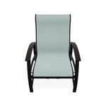 Belle Isle Hidden Motion MGP Armed Chat Chair