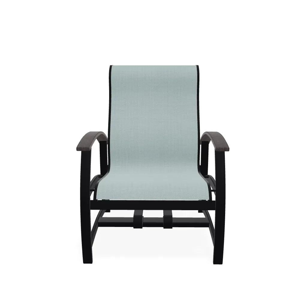 Belle Isle Hidden Motion MGP Armed Chat Chair