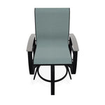 Belle Isle Hidden Motion Polymer Armed Chat Chair