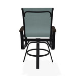 Belle Isle Hidden Motion Polymer Armed Chat Chair