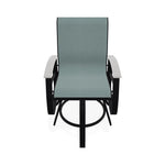 Belle Isle Hidden Motion Polymer Armed Chat Chair