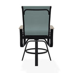 Belle Isle Hidden Motion Polymer Armed Chat Chair