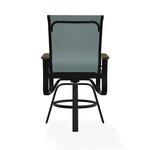 Belle Isle Hidden Motion Polymer Armed Chat Chair