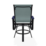 Belle Isle Hidden Motion Polymer Armed Chat Chair