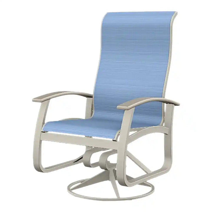 Outdoor Swivel Rocker with Hidden Motion | LOOMLAN